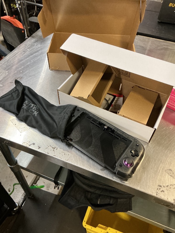 Photo 1 of CRKD Nitro Deck+ with HDMI Adapter - Handheld Pro Controller for Nintendo Switch & OLED Model - TV Dockable - Programmable Sidekicks & Back Buttons - True Collection System (Clear Black Edition)