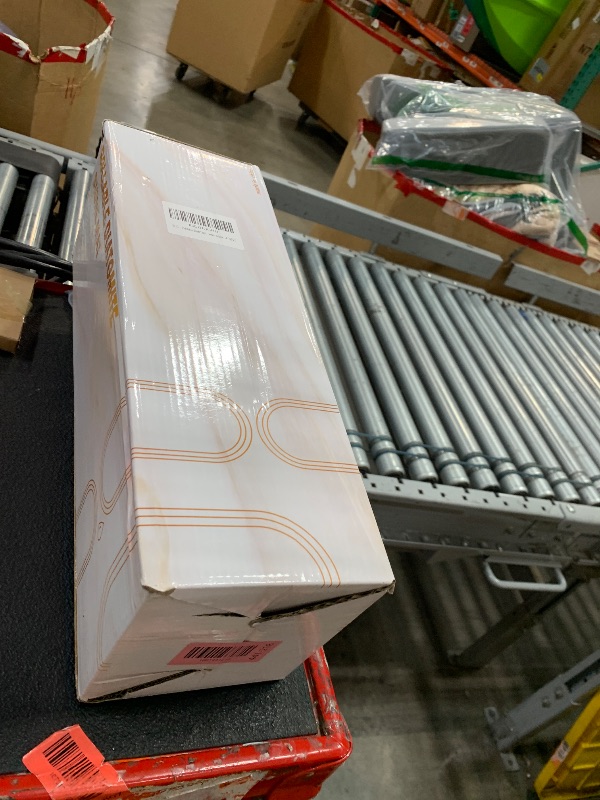 Photo 1 of 0510sker Dish Drying Mat Large Stone Dish Drying Mat For Kitchen Counter Collapsible Quick-Drying Sleek Diatomaceous Versatile Stone Drying Mats For Cups Dishes Bottles Marble (white, 16''X24'')