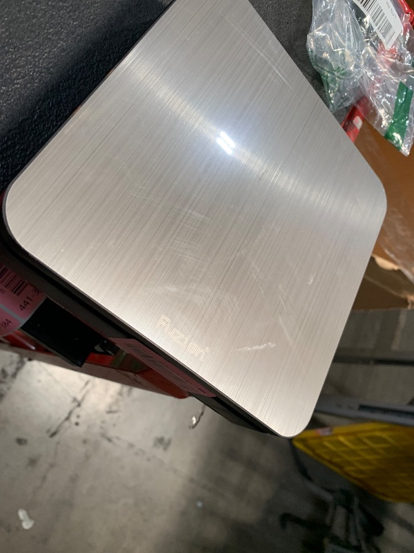 Photo 1 of ***MISSING CORDS**Fuzion Shipping Scale - Wireless Postal Scale 110LB x 0.1oz, Large LCD Display, 5 Units, Digital Scale for Packages - Dual Power Options (Batteries & Adapters)