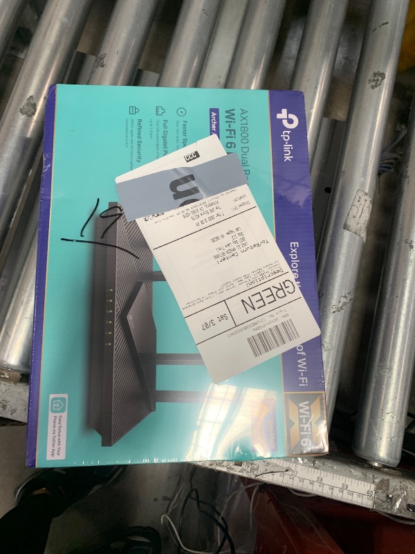 Photo 1 of **FACTORY SEALED*** TP-Link AX1800 WiFi 6 Router (Archer AX21) – Dual Band Wireless Internet, Gigabit, Easy Mesh, Works with Alexa - A Certified for Humans Device, Free Expert Support