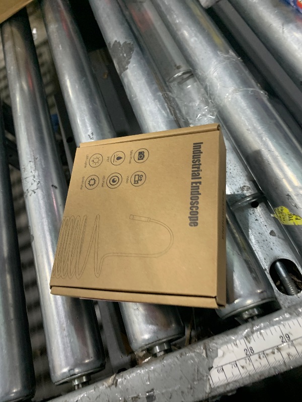 Photo 1 of [Dual-Lens] Endoscope Camera with Light, 1920P HD Borescope with 8+1 Adjustable LED Lights, IP67 Waterproof 16.5FT Semi-Rigid Snake Cord Inspection Camera for iPhone, iPad and Android Phone (Type C)