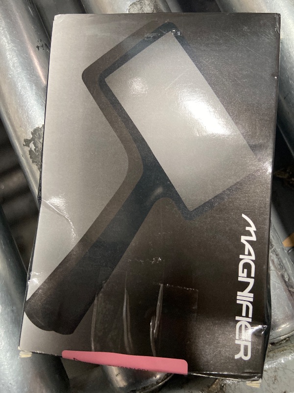 Photo 1 of 10X Magnifying Glass Rectangle Reading Magnifier Large Handheld Magnifying Glasses Scratch Resistant Glass Lens for Observation Reading Hobbies Nature Exploration Repair(Jumbo Horizontal Viewing Area)