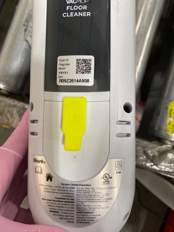 Photo 1 of ***MISSING POWER CORD***SHARK VACMOP