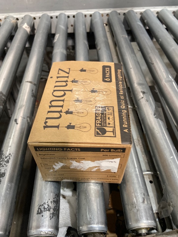 Photo 1 of *only 5* runquiz 2200k Led Light Bulb,Vintage A19 Edison Bulbs,Dimmable Amber Warm White Tone Light Bulb,Antique Led Filament Light Bulbs,Old Style Light Bulbs,40W/60W Equivalent,4 Watt/6 Watt,E26 Base