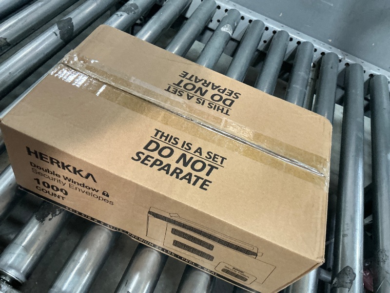 Photo 1 of #8 Double Window Security Check Envelopes, No.8 Double Window Bussiness Envelopes Designed for QuickBooks Checks - Computer Printed Checks - 3 5/8 X 8 11/16 (NOT for INVOICES) - 24 LB - 1000 PACK