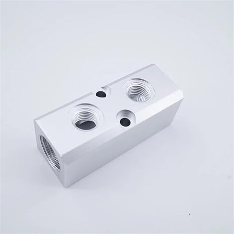 Photo 1 of 1/4 1/2 Air Divider Multi-pipe Exhaust Pneumatic Distributor Shunt Manifold Block Straight Multi-line Pipe Fittings 1Pcs(6-SET,A type)
