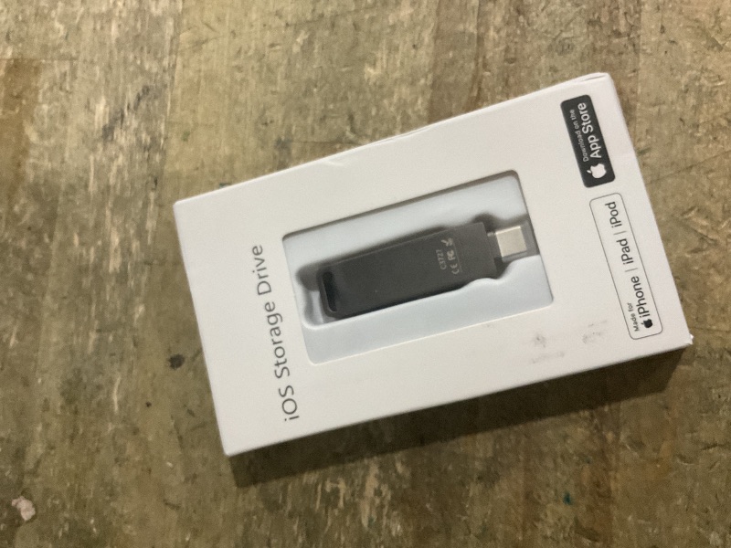 Photo 1 of (No APP Required) MFi Certified 512GB iPhone Flash Drive, iPhone Memory Stick for Photo/Video Backup, 3 in 1 iPhone Photo Stick, High-Speed Jump Drive Compatible for iPhone/iPad/Android/PC Black