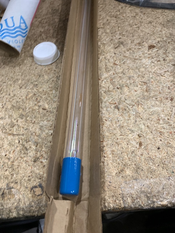 Photo 1 of **FOR PARTS ONLY/ DAMAGED*** Aqua Ultraviolet AAV20025 Mercury Quartz Lamp for Aquarium, 25-watt