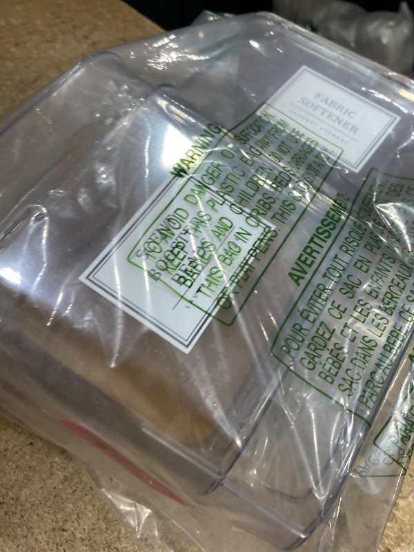 Photo 1 of 2+1 Pack Laundry Pods Container,Clear Laundry Detergent Powder Storage Containers,Laundry Room Organization Containers with Wooden Lids & Labels,Laundry Pods Holder for Scent Booster,Dryer Ball