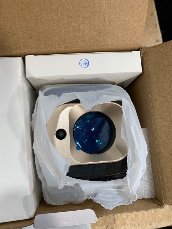 Photo 1 of ?Auto Focus&1080P?Magcubic Mini Smart Projector with 4K Support, Portable Projector with Wifi and Bluetooth, 5W Speaker, Built in Apps, Voice Control, Outdoor Movie Projector