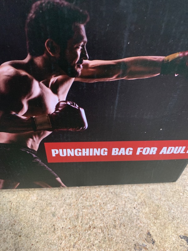 Photo 1 of **SEE NOTES***Heavy Punching Bag with Stand Adults Teens,70" Freestanding Boxing Bags Kicking Bag Heavy Bag with Boxing Gloves and Electric Air Pump, Kickboxing Training Equipment Bags Thai Fitness Karate