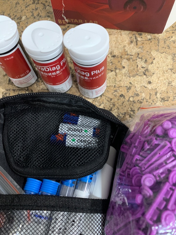Photo 1 of ***MISSING PARTS***
100 Hemoglobin Test Strips with Hemoglobin Test Meter, Hemoglobin Test Kits for Home Use, Home Hemoglobin Tester, Easy to Use and Read.