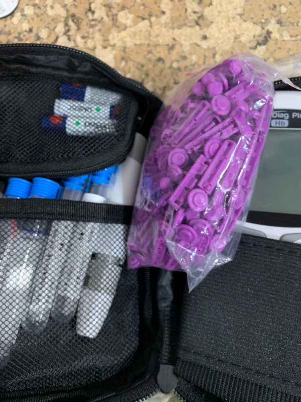 Photo 1 of ***MISSING PARTS***
100 Hemoglobin Test Strips with Hemoglobin Test Meter, Hemoglobin Test Kits for Home Use, Home Hemoglobin Tester, Easy to Use and Read.