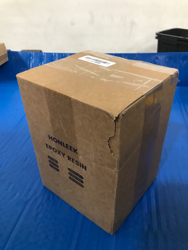 Photo 1 of 1 Gallon Epoxy Resin Kit - Honleek Crystal Clear, 1:1 Volume Ratio, High Gloss Finish, UV Resistant, Fast Cure, Ideal for Art, Jewelry, Crafting, Tumblers & More - Includes Resin & Hardener