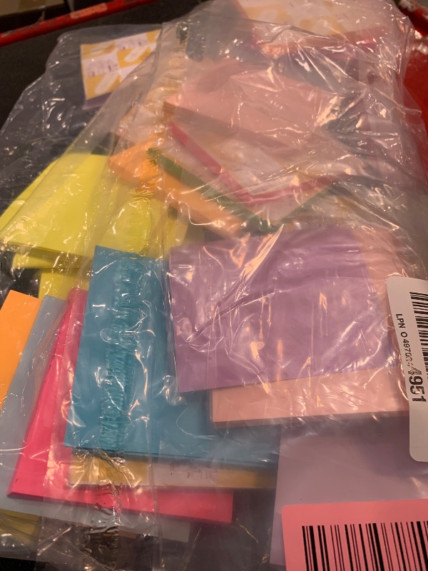 Photo 1 of (36 Pack) Sticky Notes 3x3 in Post, 9 Bright Colors Self-Stick Note Pads it, Strong Adhesive, Easy to Post for Home, Office, Notebook