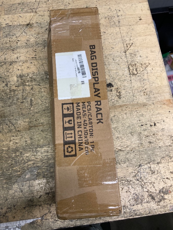 Photo 1 of [Luxury Edition] Bag Display Stand, Heavy Duty Tote Bag Rack for Vendors, Portable Shopping Bag Holder with Carrying Bag, Retail Store Bag Stand for Display