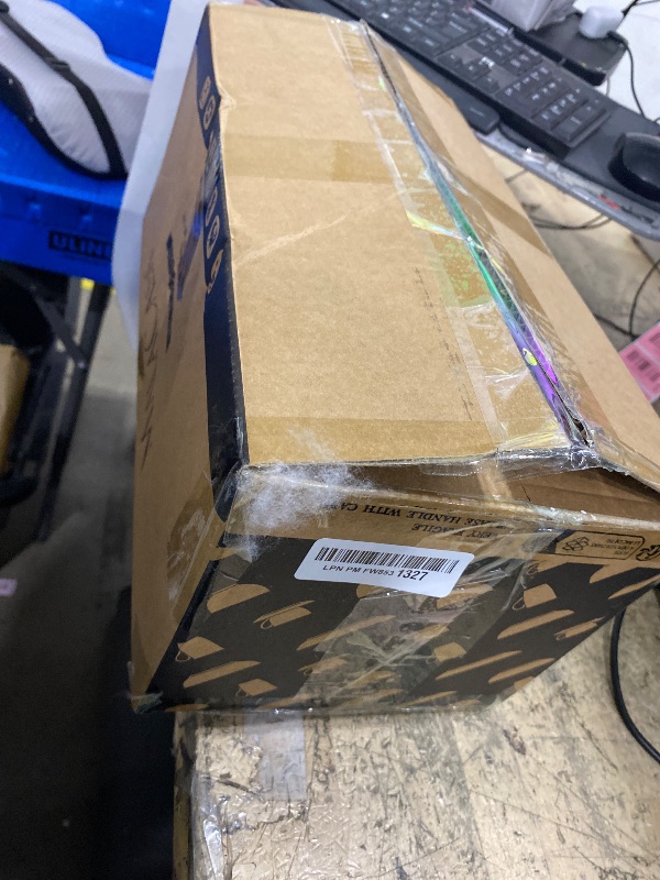 Photo 1 of ***MISSING TRAY***MALACASA 3 Tier Serving Tray, Porcelain Tiered Cupcake Stand, Collapsible Sturdier Rack.