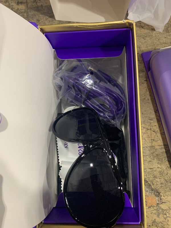 Photo 1 of **NON FUNCTIONAL** IPL Laser Hair Removal Device For Women: Permanent Hair Removal With Ice-Cooling Care Function, to 999,999 Flashes Nearly Painless & Long-Lasting Results For Fast Full Body, Holiday Gifts Purple