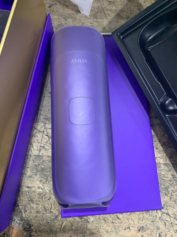 Photo 1 of **NON FUNCTIONAL** IPL Laser Hair Removal Device For Women: Permanent Hair Removal With Ice-Cooling Care Function, to 999,999 Flashes Nearly Painless & Long-Lasting Results For Fast Full Body, Holiday Gifts Purple