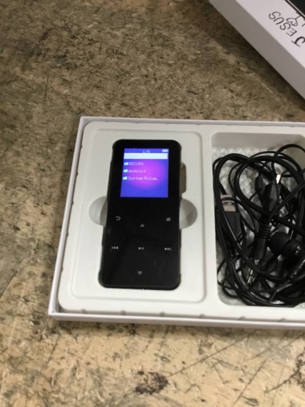 Photo 1 of **MISSING MEMORY CARD** 144GB MP3 Player, Bluetooth 5.2 Music Player, HiFi Sound Digital Music