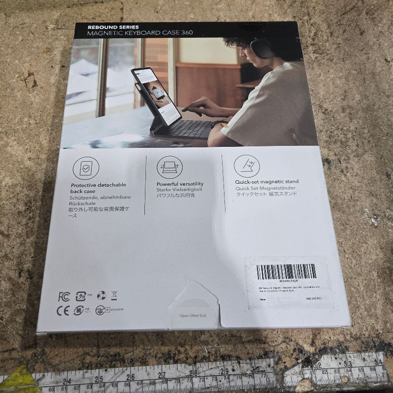 Photo 1 of **FACTORY SEALED** for iPad Air 13 Inch Case Keyboard M4/M3/M2 (2026/2025/2024), Easy-Set Magnetic Stand, Portrait/Landscape Mode, Removable Case with Multi-Touch Trackpad, Rebound 360 Series, Blue