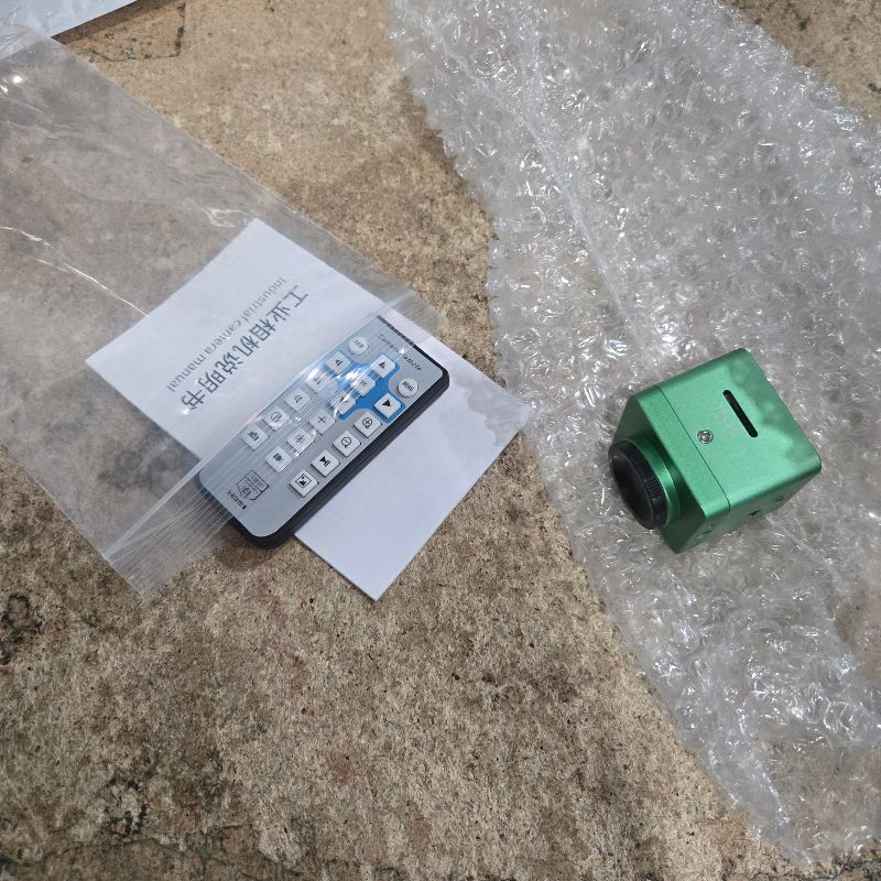 Photo 1 of [Full 4K HD 1080P] HDMI USB C-Mount Digital Vabiooth Microscope Camera with Software Calibration Compatible with WIN7/8/10 Mac System, C-Mount 25mm & 30mm 30.5mm Adapter