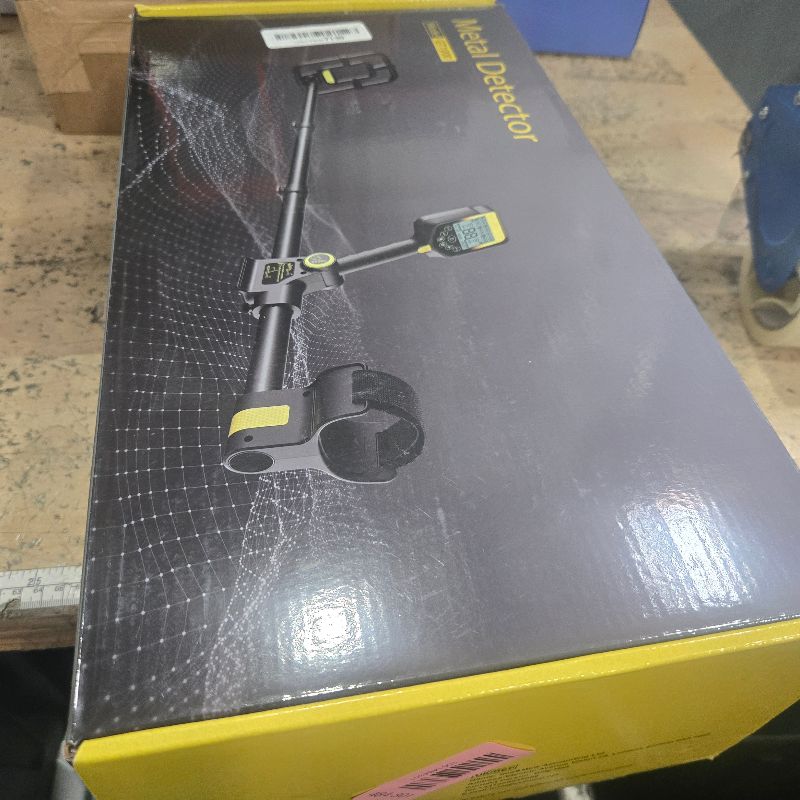 Photo 1 of **FACTORY SEALED** Metal Detector for Adults Waterproof - 2000mAh Chargeable Professional Cordless Gold Detector with LCD Display, Retractable Foldable Higher Accuracy Metal Detector with 10" IP68 Coil - OKESAM