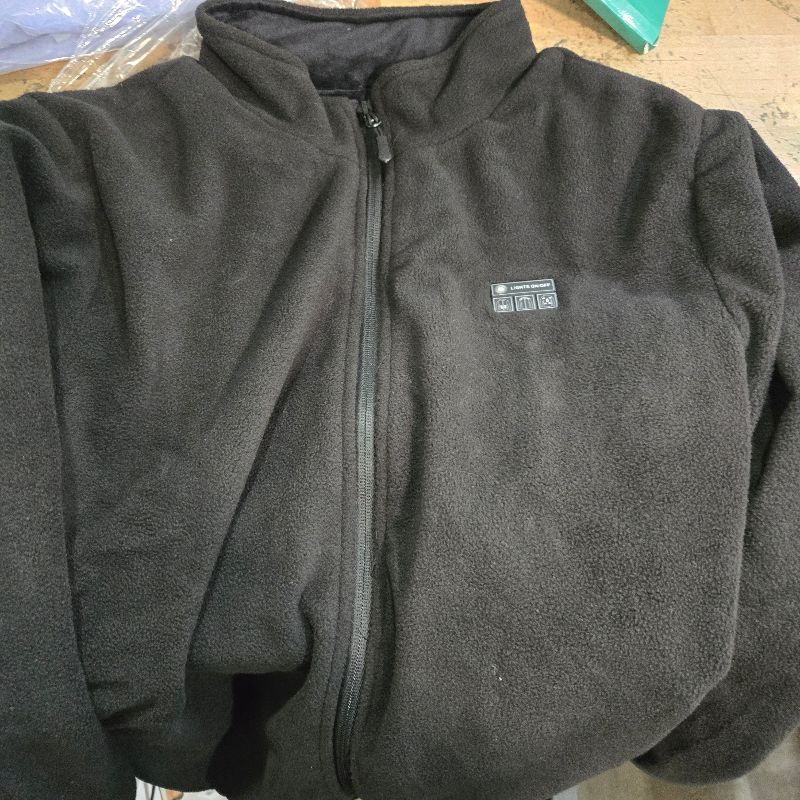 View 3 of **NO BATTERY PACK** Mediun Panatude Womens Heated Jackets with 16000mAh Battery Pack Included, Electric Womens Heated Hoodie Coat for ski
