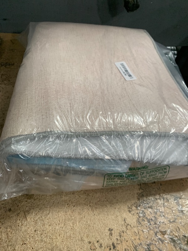 Photo 1 of ***SEE NOTES***DAMAGED****Ocean Wave 4x6 Outdoor Rug Waterproof for Patio Summer Beach Blue Brown Washable Outdoor Carpet Large Area Rug, Patio Rug for Porch RV Picnic Backyard Deck Balcony Beach