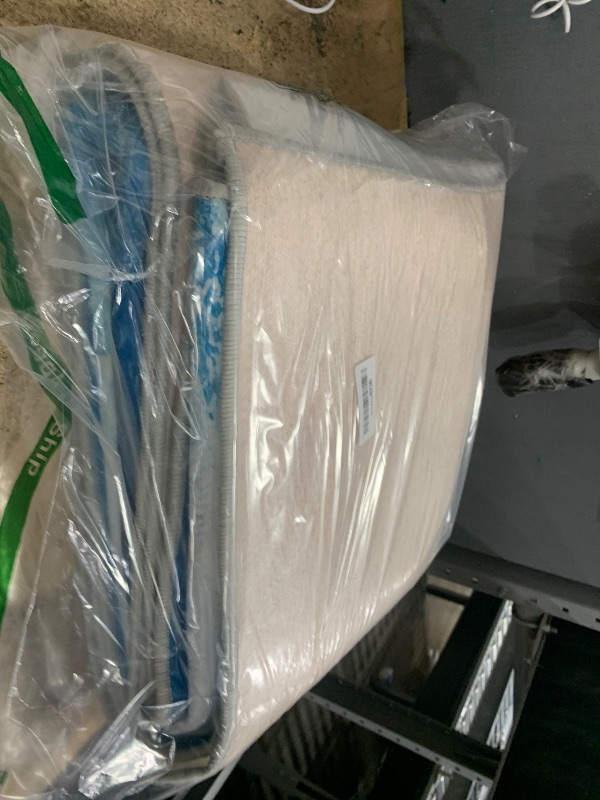 Photo 1 of ***SEE NOTES***DAMAGED****Ocean Wave 4x6 Outdoor Rug Waterproof for Patio Summer Beach Blue Brown Washable Outdoor Carpet Large Area Rug, Patio Rug for Porch RV Picnic Backyard Deck Balcony Beach