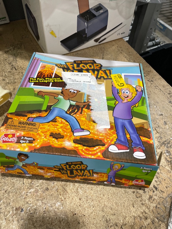 Photo 1 of **MISSING PIECES** Endless Games The Original The Floor is Lava! Game by Endless Games - Interactive Game For Kids And Adults - Promotes Physical Activity - Indoor And Outdoor Safe