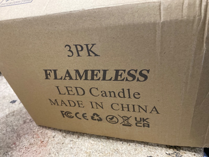 Photo 1 of ***MISSING PARTS***
ALED LIGHT Rechargeable Candles Flickering with Remote,Flameless Candles Built-in Rechargeable Battery,RGB&Warm White Real Wax LED Candles for Home Decoration,Christmas,Party