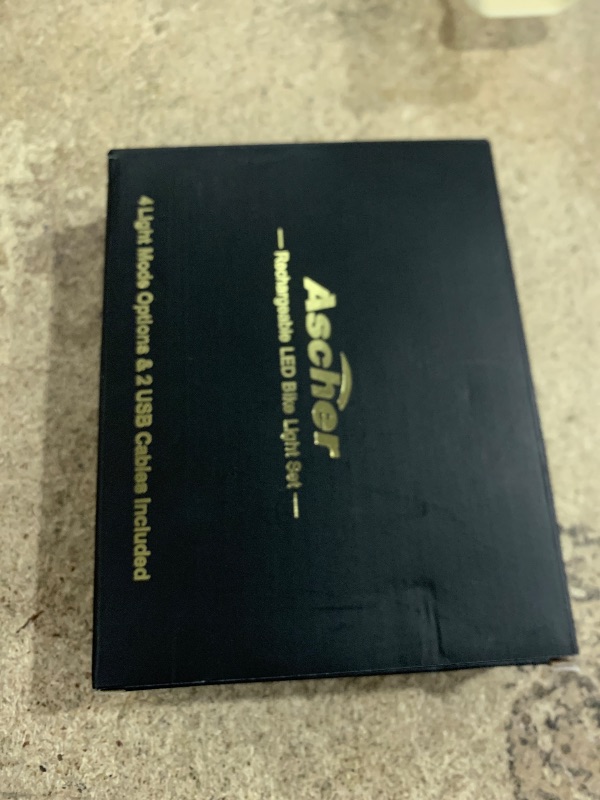 Photo 1 of ***missing the headlight***Bike Light Set for Night Riding,Bright Rechargeable Bicycle Headlight Set High Beam Low Beam,USB LED Bicycle Light,Waterproof Bike Headlight and Taillight for Adult Kid Mountain