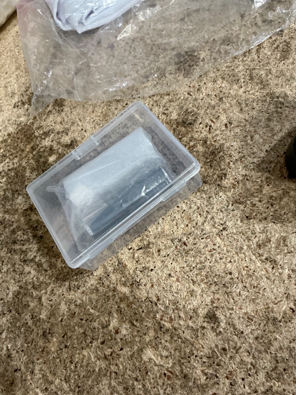Photo 1 of 2 Pieces Glass Slide and Stainless Steel Slide in Box for Guitar, Bass, Medium (6 cm)
