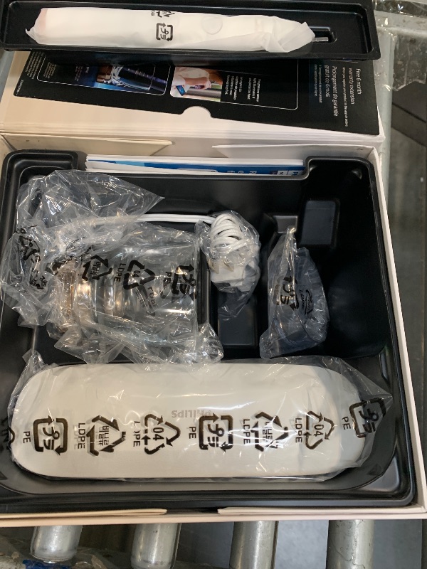 Photo 1 of Philips Sonicare DiamondClean Smart 9750 Electric Toothbrush, Sonic Toothbrush with App, Pressure Sensor, Brush Head Detection, 5 Brushing Modes and 3 Intensity Levels, Rosegold, HX9924/67