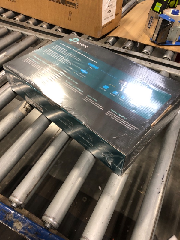 Photo 1 of **FACTORY SEALED** TP-Link 8 Port Gigabit PoE Switch | 8 PoE+ Ports @126W | Plug & Play | Limited Lifetime Protection | Desktop/ Rackmount | Prioritized Power Supply | Sturdy Metal | Shielded Ports (TL-SG1008MP)