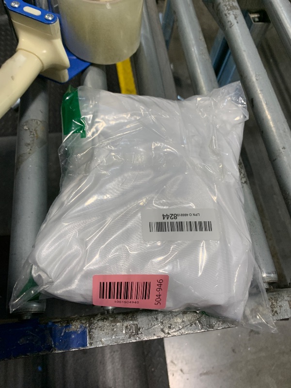 Photo 1 of 10 x 7 Feet White Backdrop Curtain for Partie, Background Curtains for Photoshoot, Birthday, Wedding, Halloween, Thanksgiving, Christmas, New Year Party Decorations 5Ft x 7Ft, 2 Panels