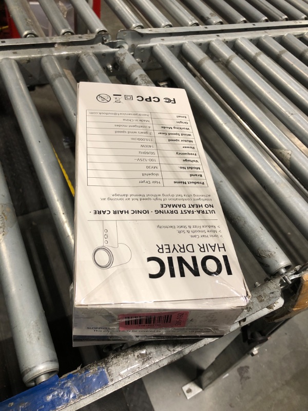 Photo 1 of (OUTLET)slopehill 110,000 RPM Professional Hair Dryer - 0.8lb Ultra-Lightweight, 2 Billion Ion Technology for 98% Frizz Reduction, AI Smart-Temp Control, Magnetic Attachments for All Hair Types (Pink)