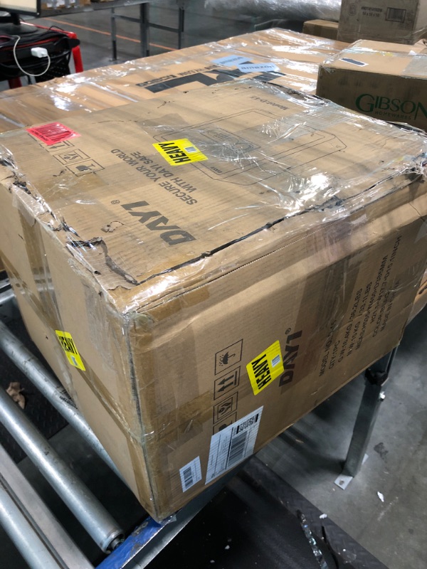 Photo 3 of DAYI Safe Box, 2.0 Cubic Feet Home Safe with Fireproof Waterproof Bag, Security Safe Box for Money Cash Valuables, Digital Electronic Keypad, Dual Alarm System, Removable Shelf - D-45