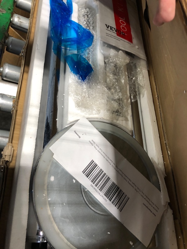 Photo 1 of VEVOR Professional Stripper Pole, Spinning Static Dancing Pole Kit, Portable Removable Pole, 45mm Heavy-Duty Stainless Steel Pole, Height Adjustable Fitness Pole, for Exercise Home Club Gym