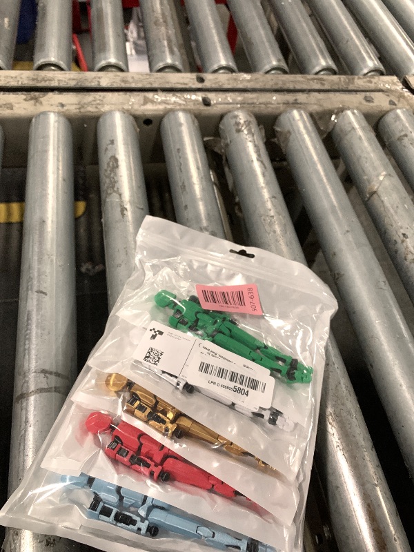 Photo 1 of ?5-Pack?(Assembly Completed) T13 Action Figure Set, Titan 13 Robot Action Figure 3D Printed robo 13 Articulated, Dummy for Collectors Desktop Decorations, Black Green Red White Blue