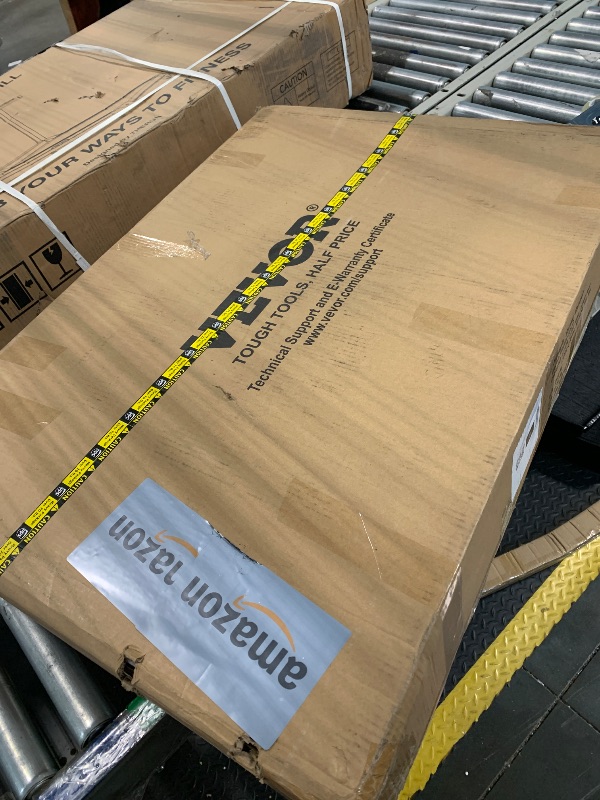 Photo 1 of **HAS SOME DAMAGE/MISSING PARTS**
VEVOR 64" Tall Corner Storage Cabinet, 6 Tiers Wooden Storage Cabinet with USB Ports and Outlets & Adjustable Shelves, Freestanding Corner Cabinet for Living Room, Kitchen, Laundry Room, White