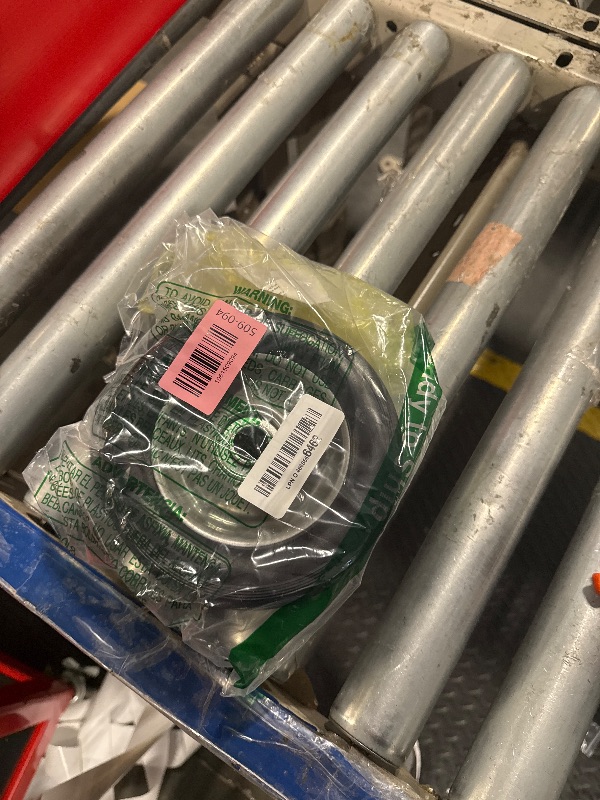 Photo 1 of (2-Pack) AR-PRO 6” x 1.5” Flat Free Solid Rubber Wheel Assemblies - Replacement Hand Truck Wheels with Ball Bearings and 5/8” Bore Hole Diameter - Heavy-Duty Solid Rubber Wheels 132 lbs Load Capacity