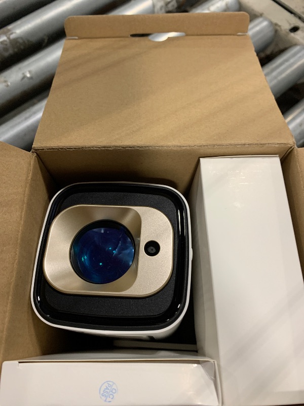 Photo 1 of ?Auto Focus&1080P?Magcubic Mini Smart Projector with 4K Support, Portable Projector with Wifi and Bluetooth, 5W Speaker, Built in Apps, Voice Control, Outdoor Movie Projector