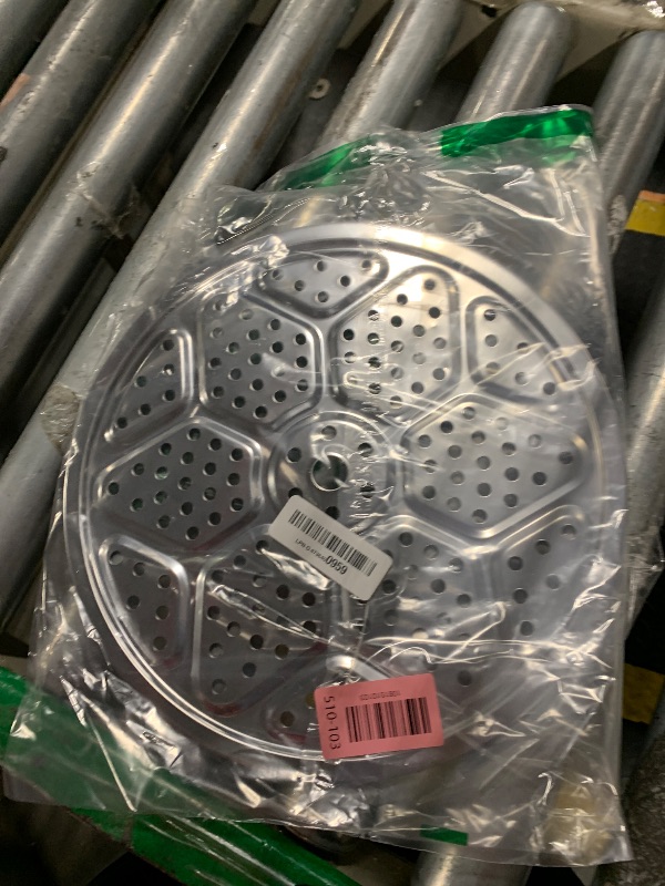 Photo 1 of **Legs missing***uxcell Stainless Steel Steamer Rack with Stand, 11.8 Inches Pot Steaming Tray for Steamer Cookware Instant Pressure Cooker, Silver Tone