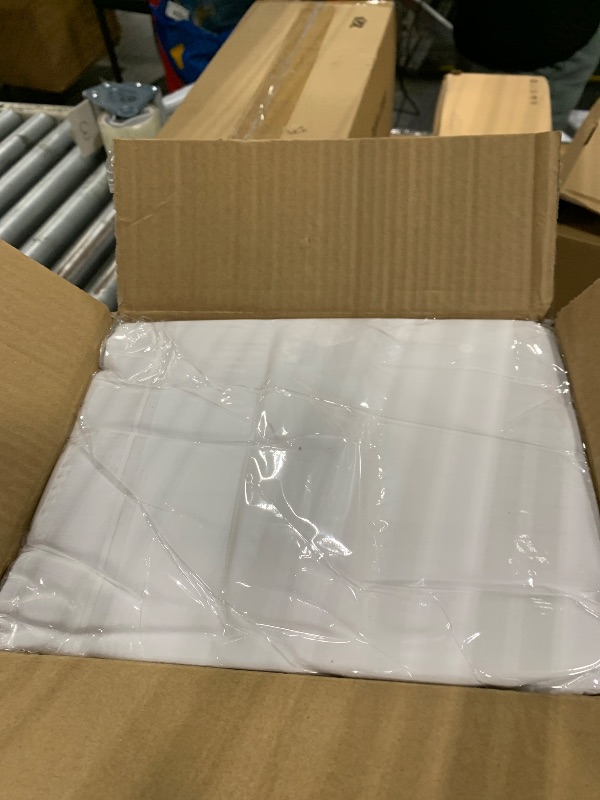 Photo 1 of 10 Pack White Table Cloth for Rectangle Tables,60x102 inch-Washable and Reusable Table Cloths for 6-8 Ft Rectangle Table,Polyester Fabric Table Cover for Party,Wedding,Buffet