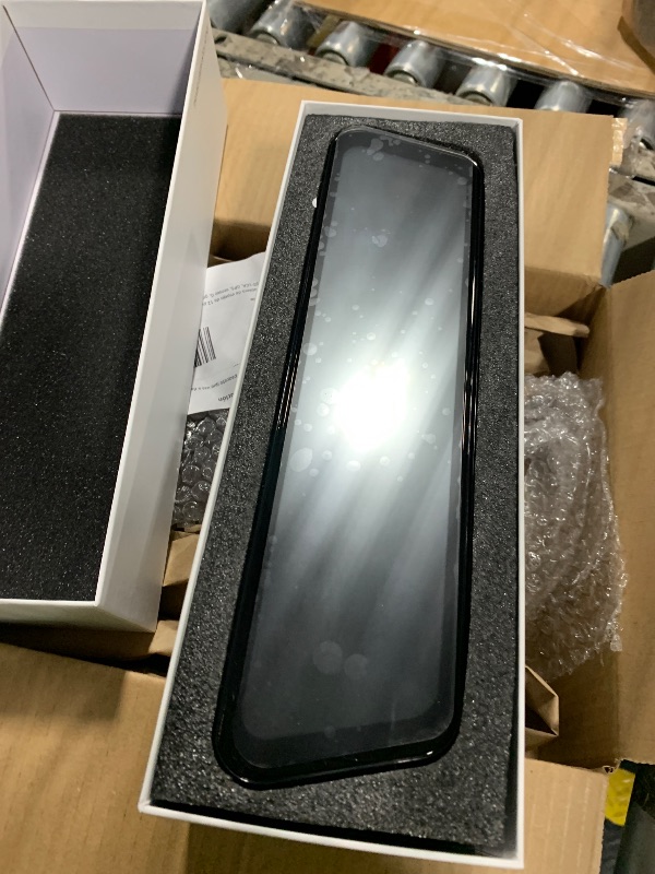 Photo 1 of LINGDU 12" Mirror Dash Cam, 4K UHD Front and 2.5K Rear View Dash Camera for Car, with ADAS BSD LCA Smart Mode, GPS, G-Sensor, Loop Recording, Parking Monitor, Voice Control, 5.8GHz WiFi