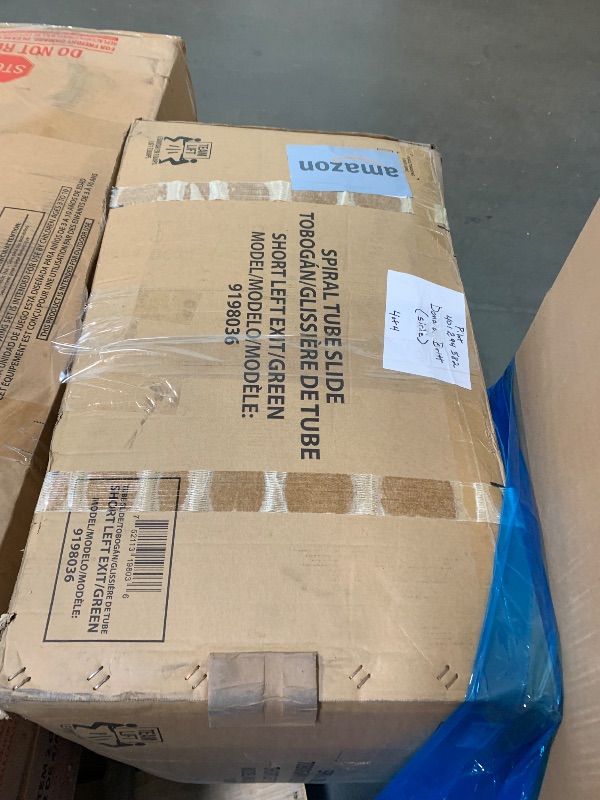 Photo 1 of ***NEW PRODUCT*** Backyard Discovery Cedar Cove Cedar Wood Swing Set with Spiral Tube Slide, Wave Slide, Clubhouse, Toy Grill, Snack Bar, Rock Wall, Belt Swings, Web Swing, Balcony, Chalkboard, Ladder, Outdoor Playset