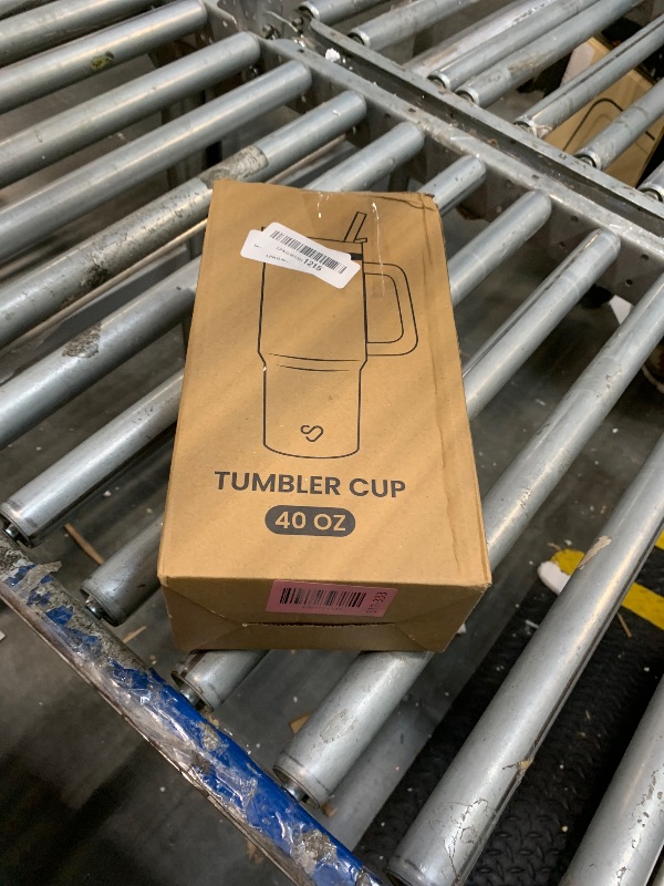 Photo 1 of ***Lid missing****SANDJEST Leaving Job Gifts for Coworkers Tumbler 40oz Stainless Steel with Handle and Straw, Farewell & New Job Gifts for Colleagues