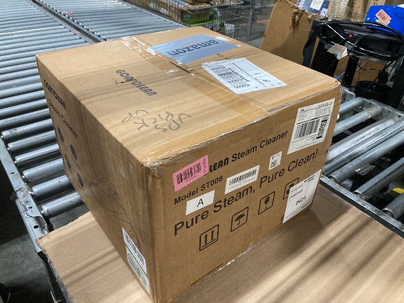 Photo 1 of GOATCLEAN Heavy-Duty Steam Cleaner - 1500W Multipurpose Handheld Floor Steamer with 22 Accessories 16ft Cord for Home, Car Detailing, Tile, Grout, Carpet, Wallpaper, Upholstery, Window, Deep Cleaning